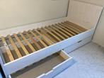 Steigerhout bed (evt. met matras) gratis gebracht rond Utrec, Gebruikt, Matras, 85 tot 100 cm, Ophalen