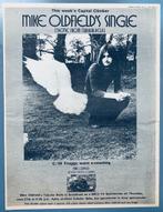 MIKE OLDFIELD 1974 vintage Advertentie TUBULAR BELLS Virgin, Cd's en Dvd's, Vinyl | Rock, Gebruikt, Ophalen of Verzenden, 12 inch