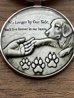 Nieuw  Golden Retriever / Labrador hanger 2,8 cm, Sieraden, Tassen en Uiterlijk, Verzenden, Nieuw, Zilver, Overige materialen