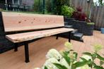 Mooie Douglas tuinbank met stalen poten 180-200, Ophalen, Nieuw, Hout