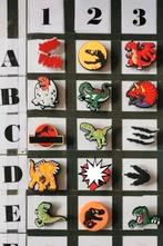 N: Jurassic Park Schoenbedels Pins voor de Crocs, Verzamelen, Speldjes, Pins en Buttons, Ophalen of Verzenden, Nieuw, Overige onderwerpen