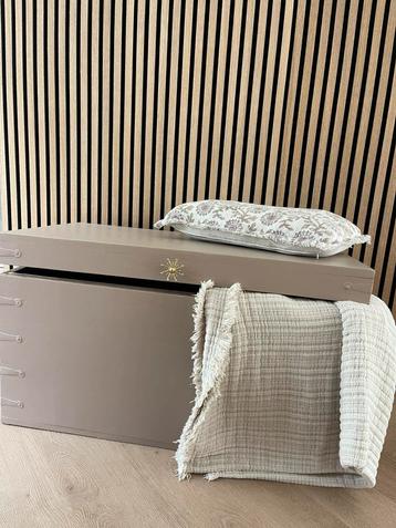 Houten speelgoedkist beschikbaar voor biedingen