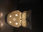 waxmelt brander uil elektrisch + waxmelts, Huis en Inrichting, Ophalen, Overige materialen, Gebruikt, Wit