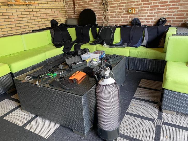 restant duikspullen in 1 koop, Watersport en Boten, Duiken, Gebruikt, Overige typen, Ophalen