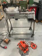RIDGID 535-2 draadsnijmachine, zeer compleet, Ophalen of Verzenden, Gebruikt