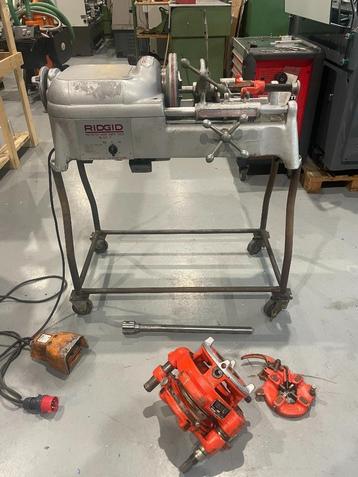 RIDGID 535-2 draadsnijmachine, zeer compleet beschikbaar voor biedingen
