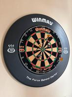 Winmau dartbord + surround, Ophalen, Zo goed als nieuw, Dartbord