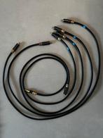 2 sets goed klinkende interlinks RCA obv PREFER MGK-226, Ophalen of Verzenden, Zo goed als nieuw, Minder dan 2 meter, Interlink-kabel