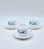 Arcopal France Veronica kop en schotel (3 sets), Huis en Inrichting, Keuken | Servies, Gebruikt, Ophalen of Verzenden, Glas, Overige stijlen