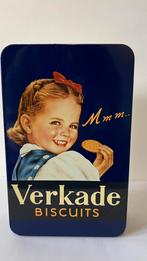 Verkade koekjes blik doos. Vintage., Verzamelen, Blikken, Ophalen of Verzenden, Gebruikt, Koek(jes), Verkade