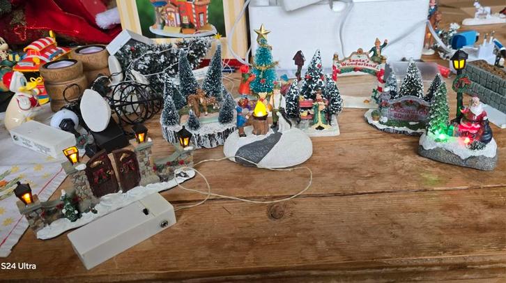 30 jr Lemax verzameling. Ook uit USA, Diversen, Kerst, Ophalen of Verzenden