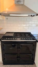 Aga Fornuis - Gas - Gebruikt, Witgoed en Apparatuur, Fornuizen, Ophalen, Gebruikt, 60 cm of meer, Grill