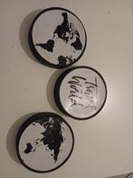 Wereld Muurdecoratie - Travel the World, Ophalen of Verzenden, Gebruikt