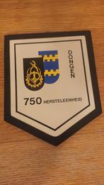 Wapenschild 750 Hersteleenheid Dongen Technische Dienst KL, Ophalen of Verzenden, Landmacht, Nederland, Embleem of Badge