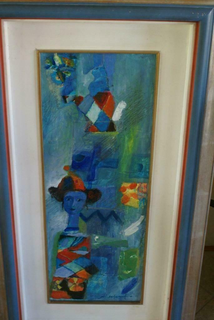 Yoël Benharrouche, Deguisement ou révelations des secrets, Antiek en Kunst, Kunst | Schilderijen | Modern, Ophalen