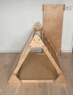 Kinderfeets houten pikler driehoek klimrek + loop/glijbaan, Kinderen en Baby's, Ophalen, Zo goed als nieuw, Overige typen