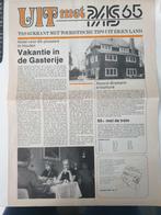 Krant UIT met PAS 65  van 1978, Boeken, Tijdschriften en Kranten, Gelezen, Krant, Ophalen of Verzenden