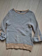 Caroline biss trui 36 goud beige blauw, Bruin, Ophalen of Verzenden, Zo goed als nieuw, Maat 36 (S)