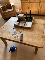 Oude Grenen Salontafel - Karaktervol, Antiek en Kunst, Ophalen