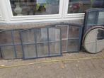Stalramen van gietijzer, Doe-het-zelf en Verbouw, Glas en Ramen, Ophalen, Gebruikt, Minder dan 80 cm, Minder dan 80 cm