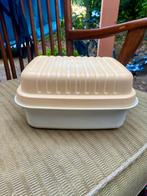 Vintage Tupperware Kaasdoos Kornuit, Ophalen of Verzenden, Gebruikt, Wit, Bus of Trommel