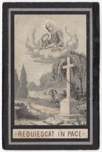 Anna C. Uitdewilligen 1832 Wouw + 1904 Wouw, 72 jaar oud, Verzamelen, Bidprentjes en Rouwkaarten, Verzenden