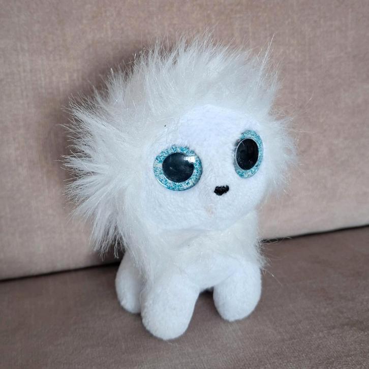 Ty Beanie Boo Wit Knuffeltje 9cm, Kinderen en Baby's, Speelgoed | Knuffels en Pluche, Zo goed als nieuw, Overige typen, Ophalen