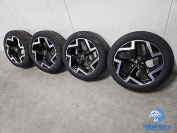7mm! Originele VW Passat B9 3J0 18 inch zwarte velgen TPMS 5 beschikbaar voor biedingen