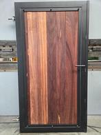 NIEUWE LOOPPOORT MET HARDHOUT, Ophalen, 100 tot 150 cm, Nieuw, Draaipoort