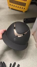 Mooie cap van br zwart/zilver, Dieren en Toebehoren, Paardrijkleding, Dressuur, Ophalen of Verzenden, Zo goed als nieuw, Dames