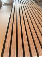 Rustiek Walnoot akoestische wandpanelen 260x52cm – NIEUW!!!, Ophalen of Verzenden, Nieuw