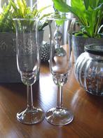 6 kleine champagneglazen / sherryglazen van Leerdam, Ophalen of Verzenden, Zo goed als nieuw, Overige typen
