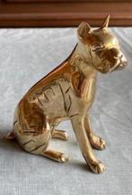 Messing beeldje - Bulldog, Verzamelen, Ophalen of Verzenden