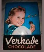 Verkade chocolade blik., Verzamelen, Merken en Reclamevoorwerpen, Ophalen of Verzenden, Zo goed als nieuw, Overige typen