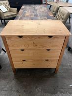Grenen ladekast H86xB88xD52cm, Ophalen, ., 50 tot 100 cm, Zo goed als nieuw