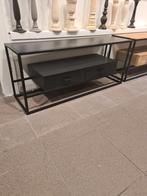 Nieuwe HSM collection tv meubel zwart mango 140x40x58cm €150, Ophalen, ., Nieuw, .