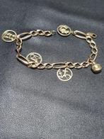 Super bedelarmband 14 kr 585 gekeurd , gewicht 22,6 gram, Geel, Ophalen of Verzenden, Zo goed als nieuw, Met bedels of kralen