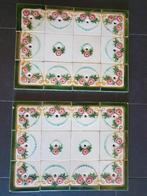 24 Antieke wandtegeltjes - haardplateau, Antiek en Kunst, Antiek | Wandborden en Tegels, Ophalen of Verzenden