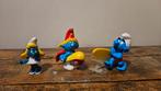 Vintage Schleich Smurfen Set, Ophalen of Verzenden, Gebruikt, Verschillende Smurfen, Poppetje, Figuurtje of Knuffel