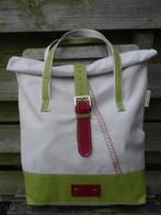 Sail Green, oproltas van zeildoek, Sieraden, Tassen en Uiterlijk, Tassen | Damestassen, Ophalen of Verzenden, Nieuw, Groen, Handtas