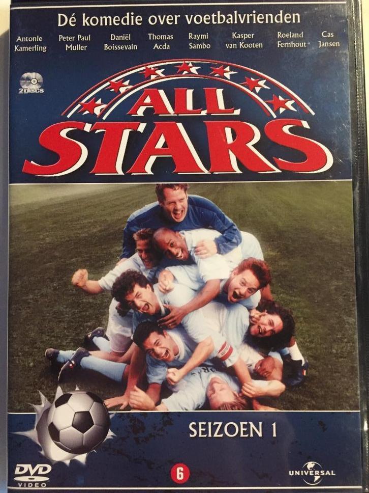 All Stars Seizoen 1 t/m 3 (2 en 3 nieuw in seal), Cd's en Dvd's, Dvd's | Tv en Series, Zo goed als nieuw, Komedie, Vanaf 6 jaar