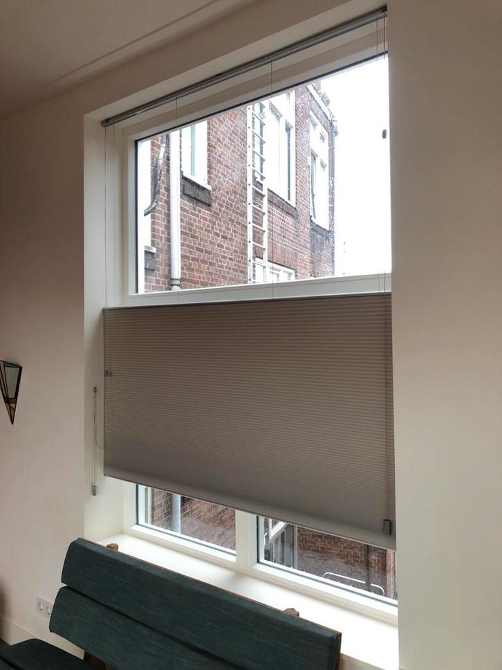 Plisségordijn: Kvadrat Shade Vario Honeycomb 160 cm breed, Huis en Inrichting, Stoffering | Gordijnen en Lamellen, Nieuw, 150 tot 200 cm