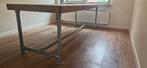 Stoere steigerhouten eettafel (D.London)239l x 88b x 77.5h H, Ophalen, Gebruikt