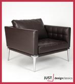 Cassina Philippe Starck Prive Armchair Bruin Leder, Niet ingevuld, Gebruikt, Niet ingevuld, Ophalen of Verzenden