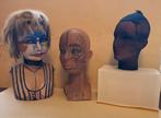 Artistic bizarre mannequine hoofden, Verzamelen, Poppen, Ophalen of Verzenden, Zo goed als nieuw, Overige typen