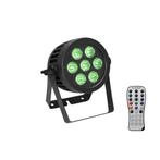 EUROLITE LED IP PAR 7x9W SCL Waterdicht, Geluidgestuurd, ., Nieuw, Ophalen of Verzenden