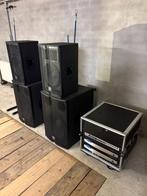 EV Electro Voice Tour x pa speaker set ,incl amp en dsp, Audio, Tv en Foto, Luidsprekers, Zo goed als nieuw, Complete surroundset
