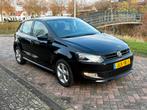 Volkswagen Polo 1.4 2010 Zwart Clima/PDC Nieuwe APK + D-RIEM, Voorwielaandrijving, Stof, 4 cilinders, Zwart