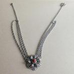 A19-523 prachtige antieke klederdracht hanger, Sieraden, Tassen en Uiterlijk, Ophalen of Verzenden, Zilver, Overige materialen