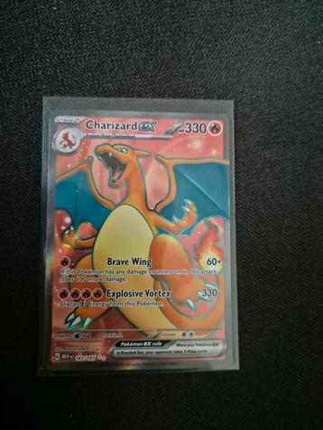 Pokemon Charizard EX 183/165  beschikbaar voor biedingen